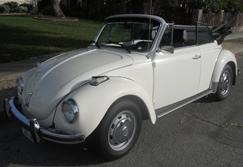 1973 restored VW bug